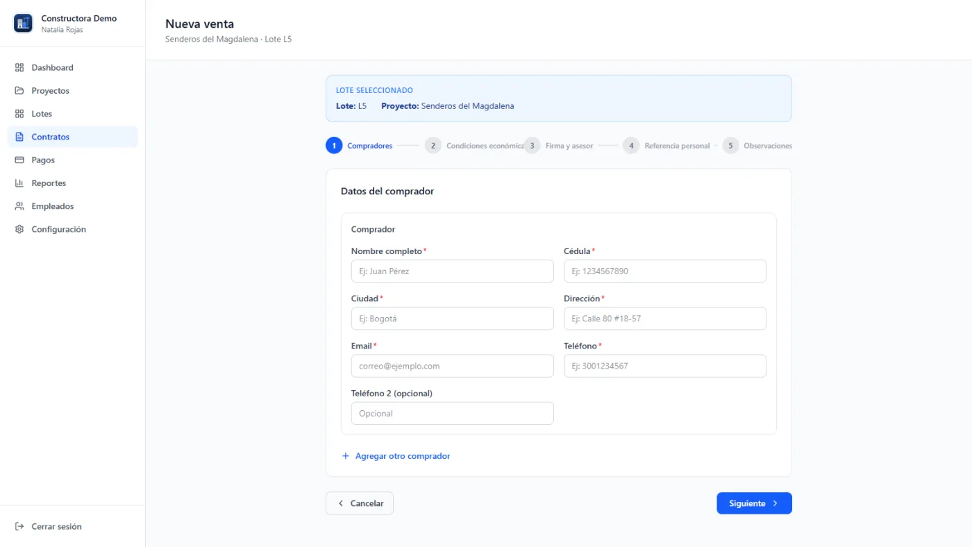 Nueva venta de ConstruSoft